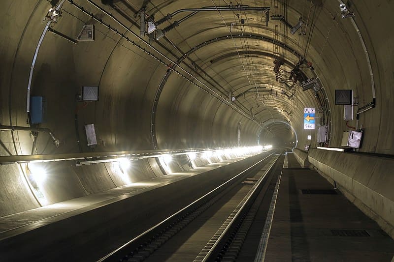 Gotthard Base Tunnel, Switzerland